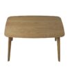 Mesa comedor extensible madera color roble